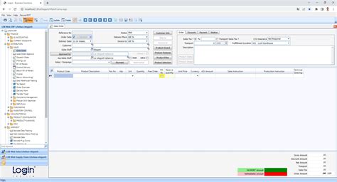 WEB ERP LOGIN .